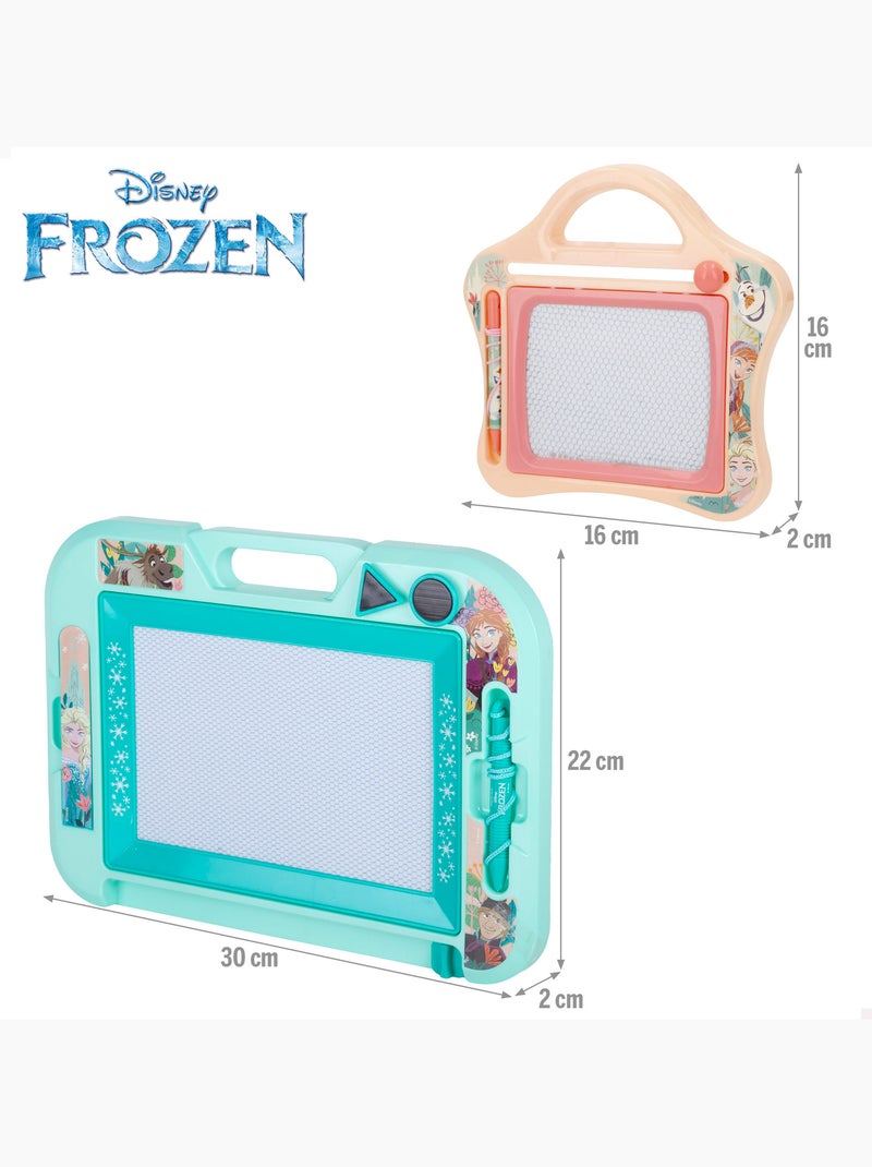 Conjunto de 2 quadros magnéticos frozen com caneta magnética N/D - Kiabi