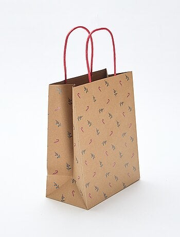 Conjunto de 2 sacos de papel