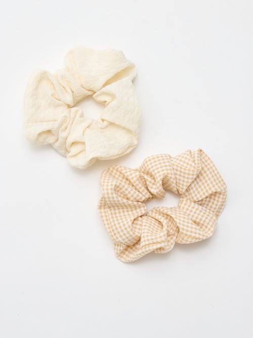 Conjunto de 2 Scrunchies Grandes - Kiabi