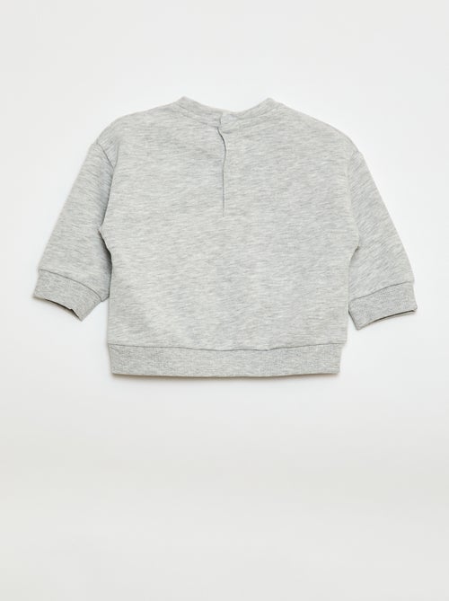 Conjunto de 2 sweatshirts em french terry - Kiabi