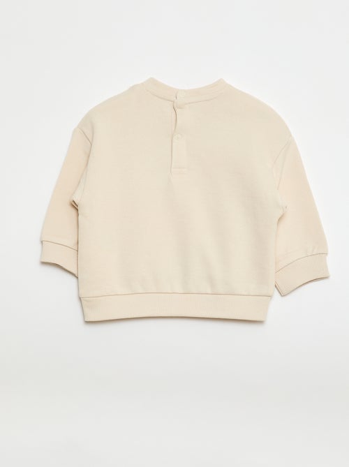Conjunto de 2 sweatshirts em french terry - Kiabi
