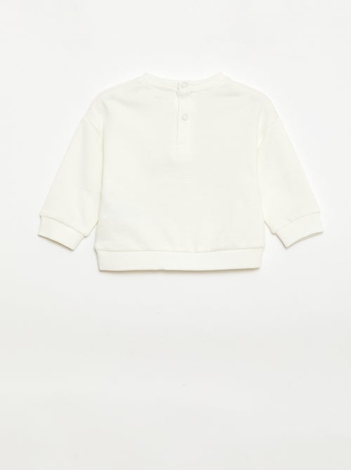 Conjunto de 2 sweatshirts em moletom leve (French Terry) - 2 peças - Kiabi