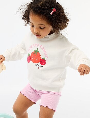 Conjunto de 2 sweatshirts em moletom leve (French Terry) - 2 peças