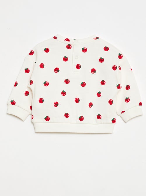 Conjunto de 2 sweatshirts em moletom leve (French Terry) - 2 peças - Kiabi