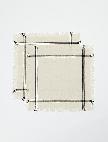 Conjunto de 2 toalhas - Kiabi Home