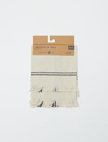 Conjunto de 2 toalhas - Kiabi Home