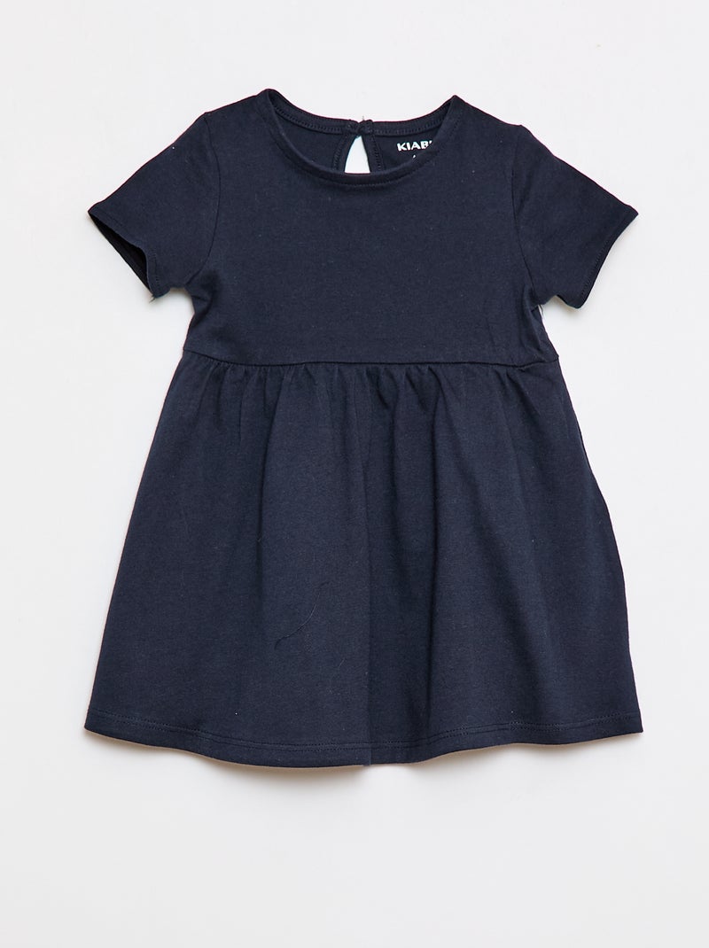 Conjunto de 2 vestidos de manga curta Azul - Kiabi