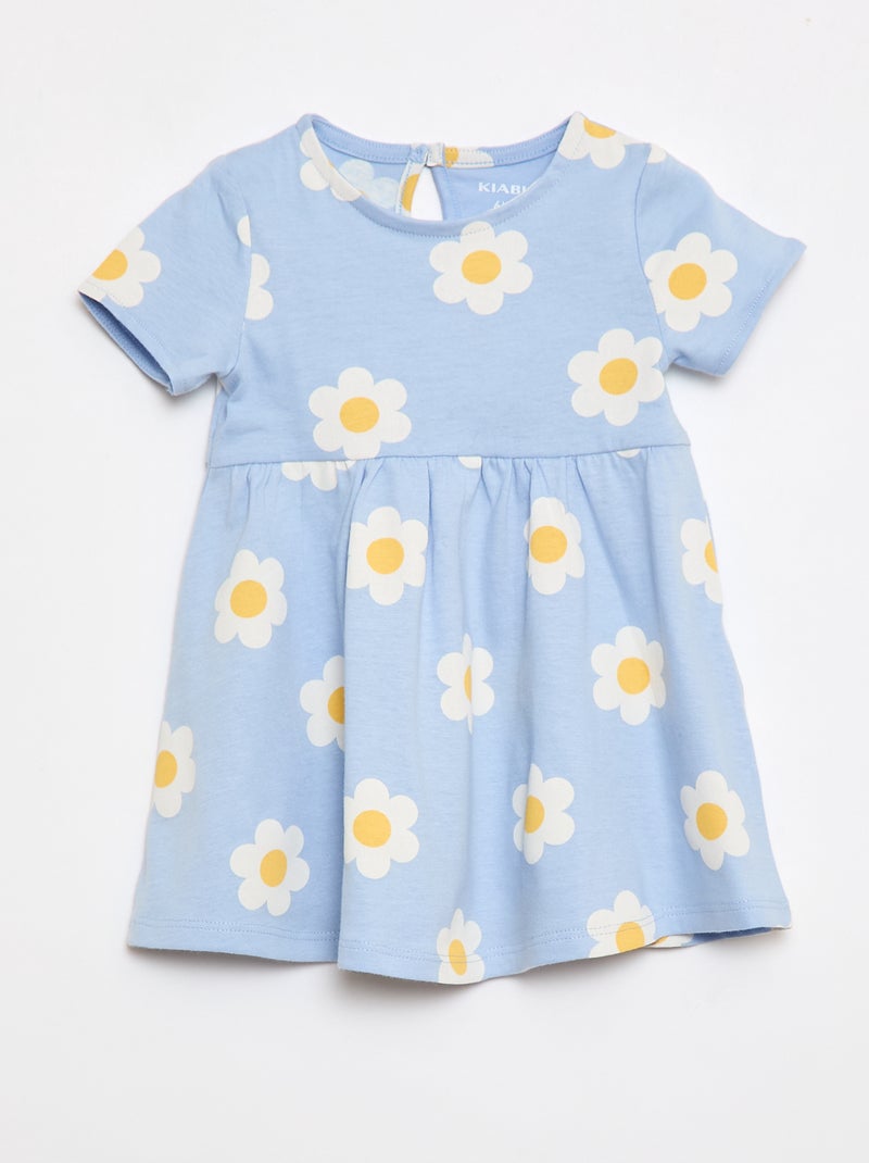 Conjunto de 2 vestidos de manga curta Azul - Kiabi