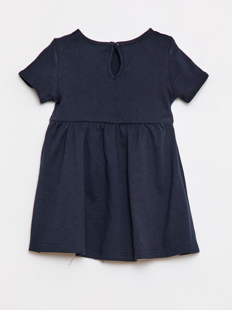 Conjunto de 2 vestidos de manga curta Azul - Kiabi