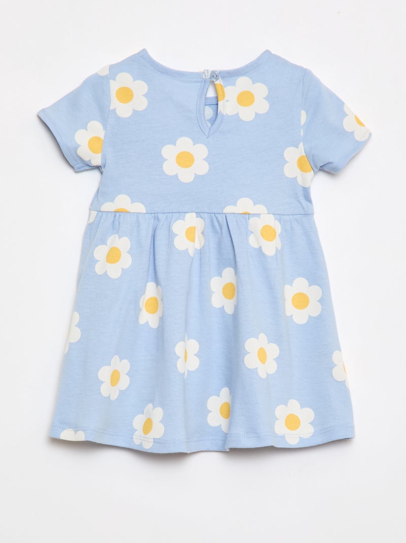 Conjunto de 2 vestidos de manga curta Azul - Kiabi
