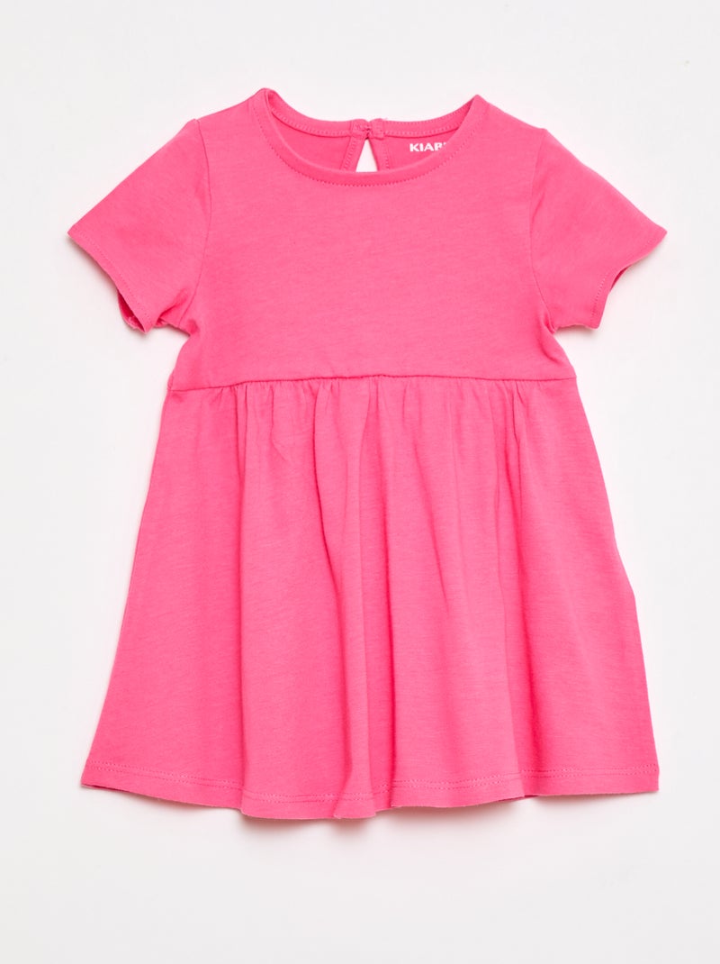 Conjunto de 2 vestidos de manga curta Branco - Kiabi