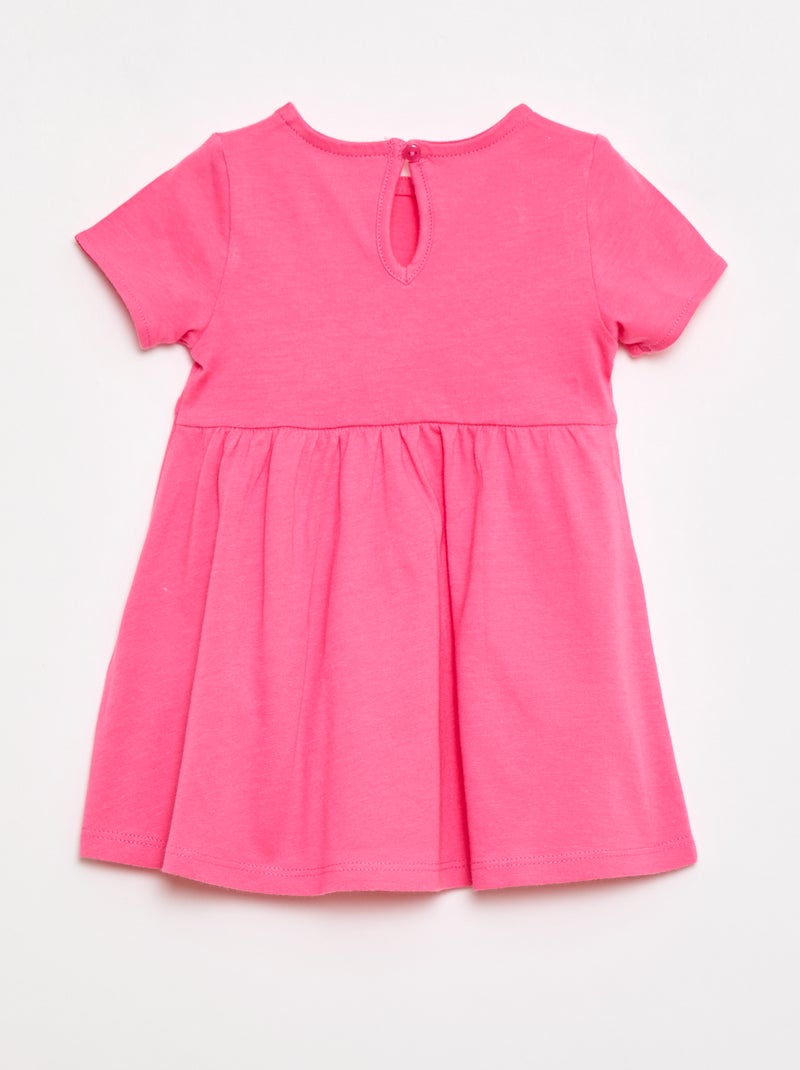Conjunto de 2 vestidos de manga curta Branco - Kiabi