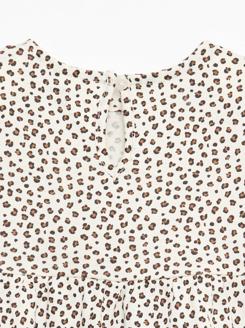 Conjunto de 2 vestidos de manga curta Branco - Kiabi