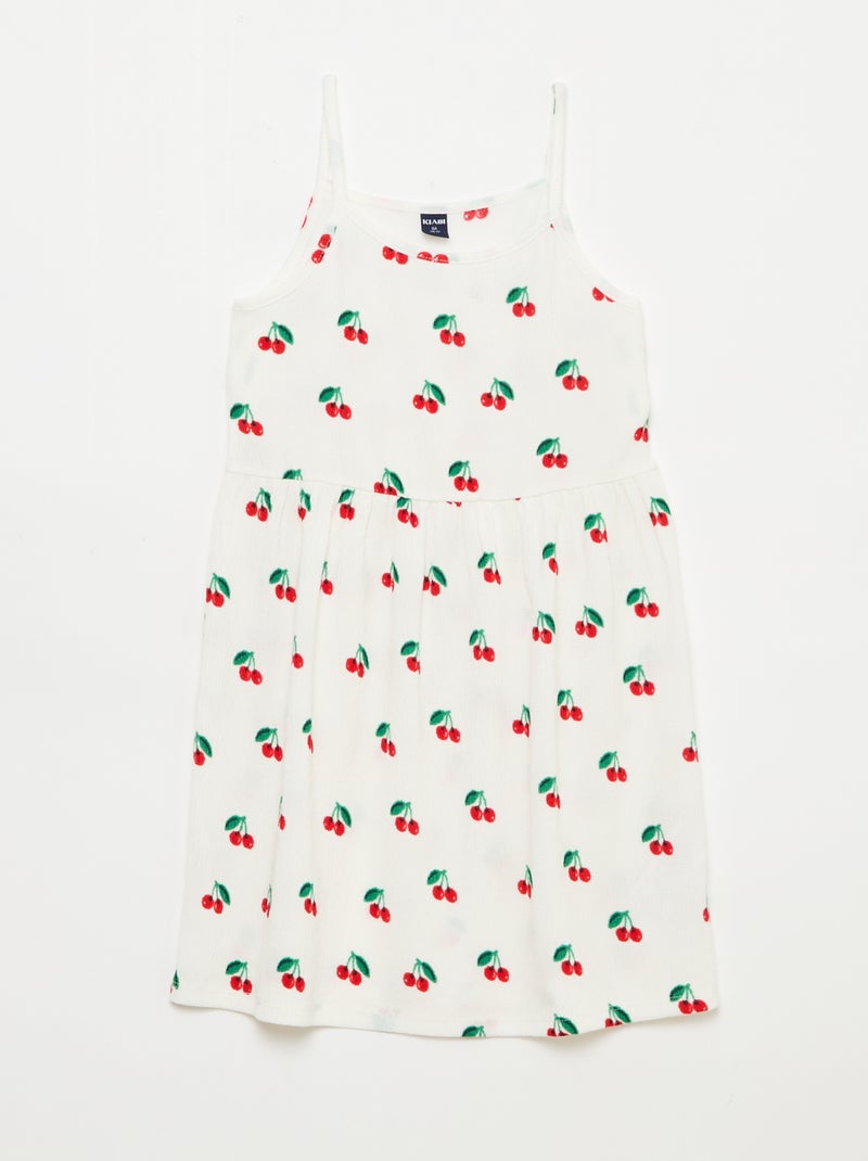 Conjunto de 2 vestidos em malha crepe Branco - Kiabi