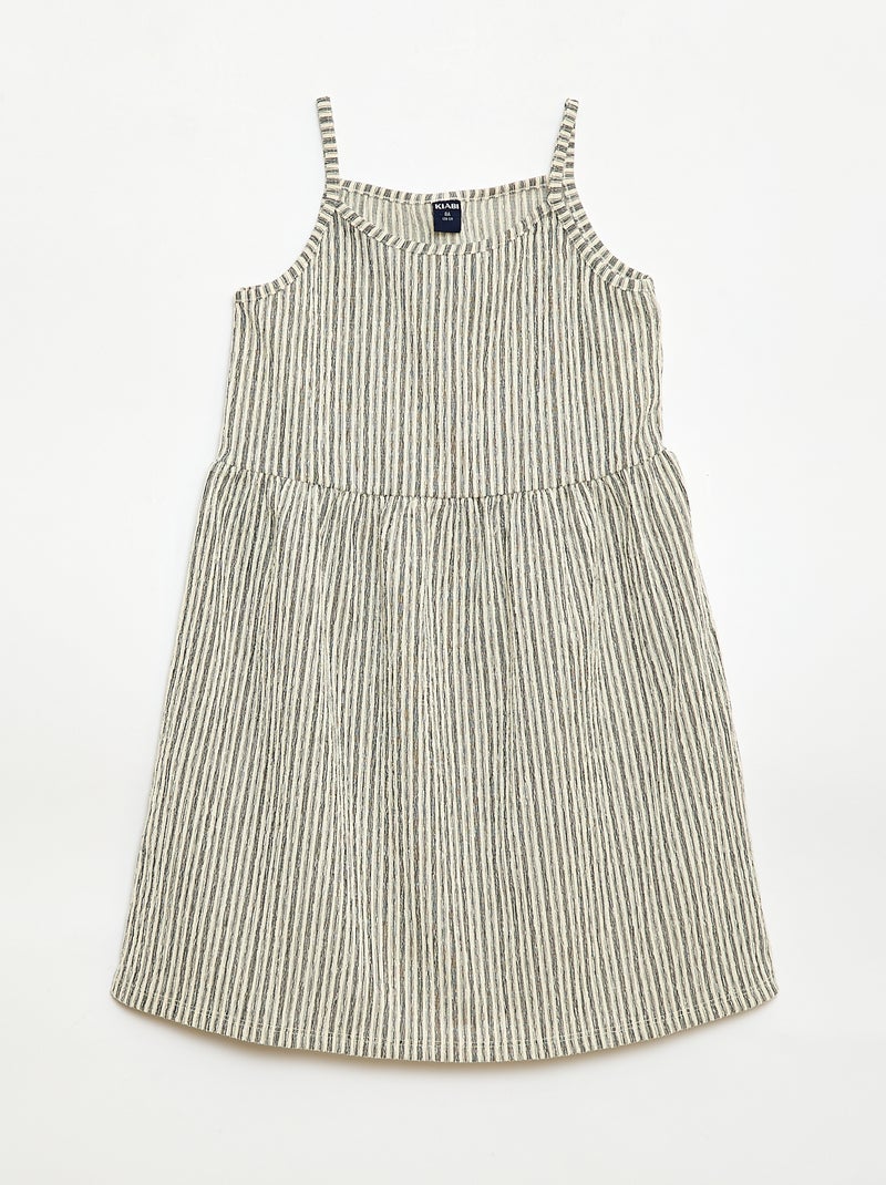 Conjunto de 2 vestidos em malha crepe Cinza - Kiabi