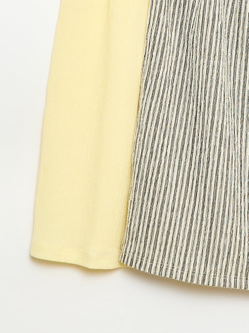 Conjunto de 2 vestidos em malha crepe - Kiabi