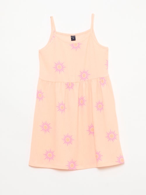 Conjunto de 2 vestidos em malha crepe - Kiabi