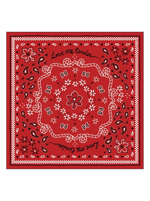 Conjunto de 20 toalhas de papel em formato de bandana - Kiabi