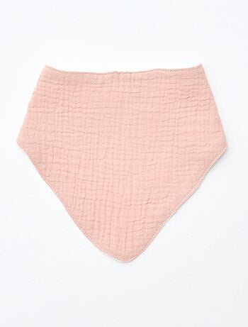 Conjunto de 3 babetes de recém-nascido em algodão