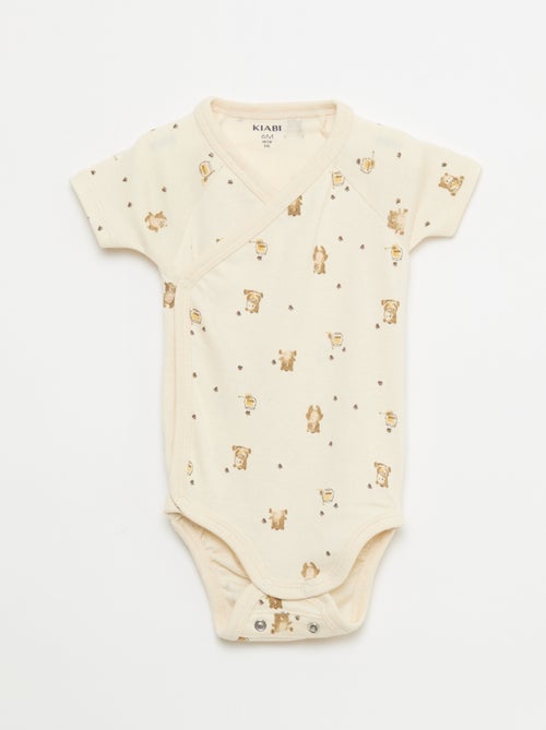 Conjunto de 3 bodies de manga curta - Kiabi