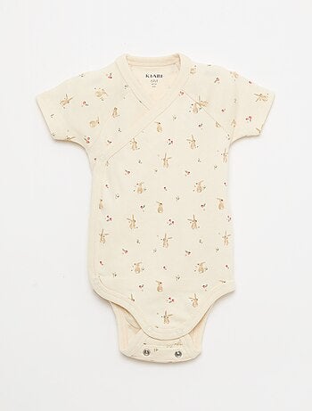 Conjunto de 3 bodies evolutivos de manga curta