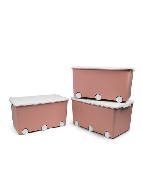 Conjunto de 3 caixas de arrumação playbox - maxi - Kiabi
