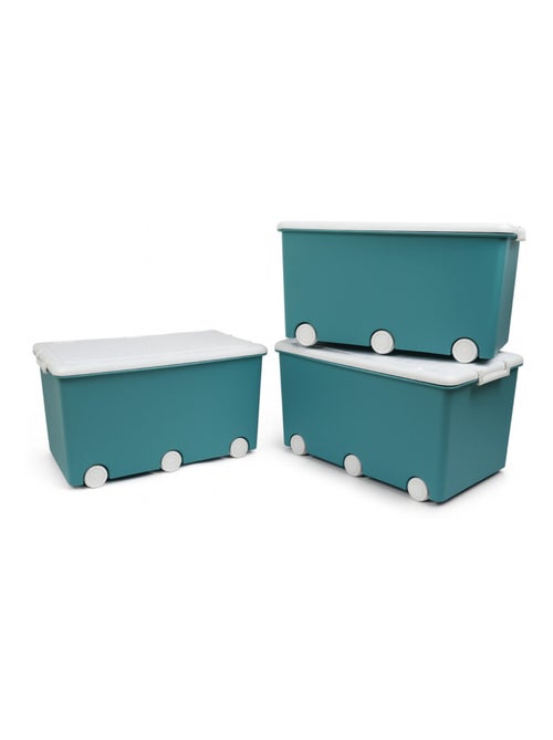 Conjunto de 3 caixas de arrumação playbox - maxi - Kiabi