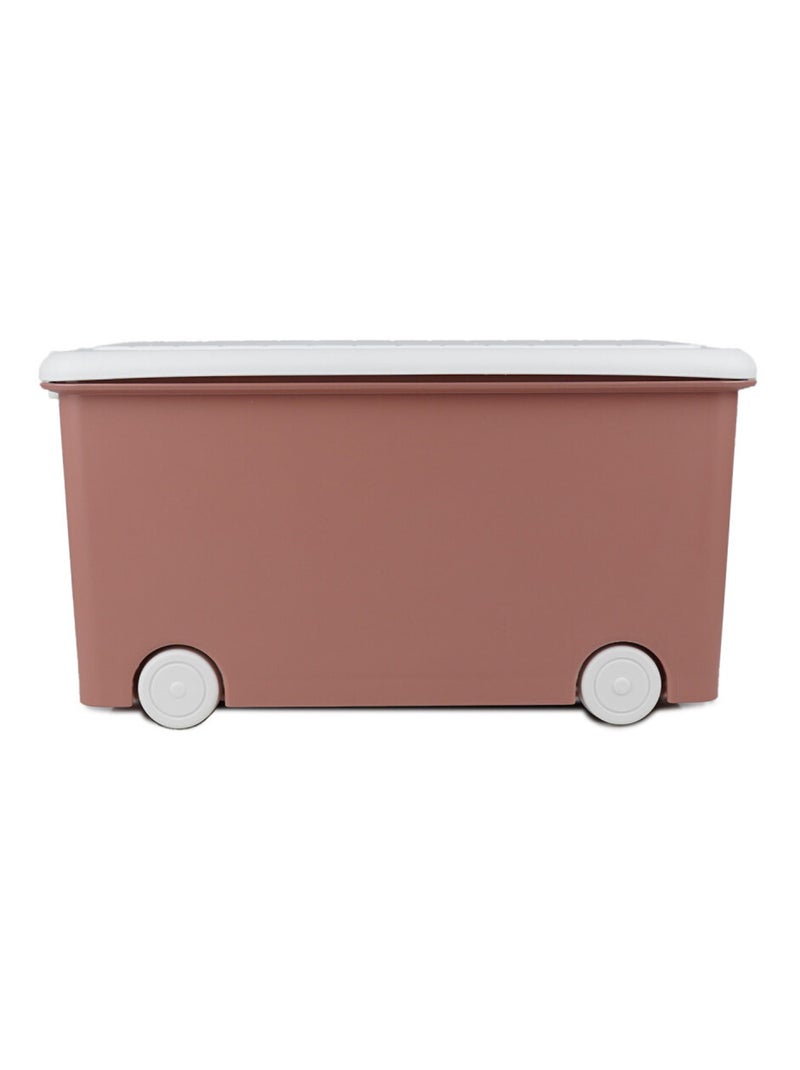 Conjunto de 3 caixas de arrumação playbox - medium Rosa - Kiabi