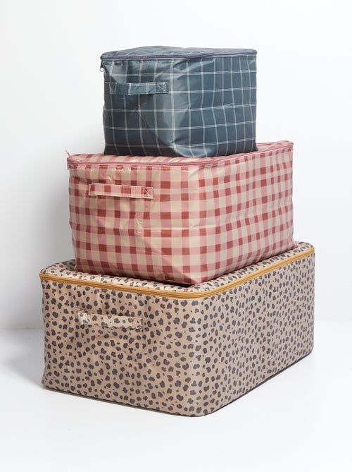 Conjunto de 3 capas de arrumação - Kiabi Home - Kiabi