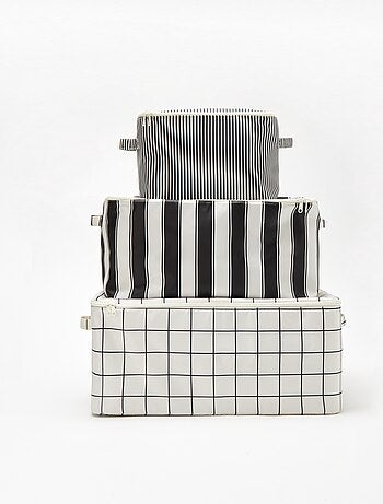 Conjunto de 3 capas de arrumação - Kiabi Home