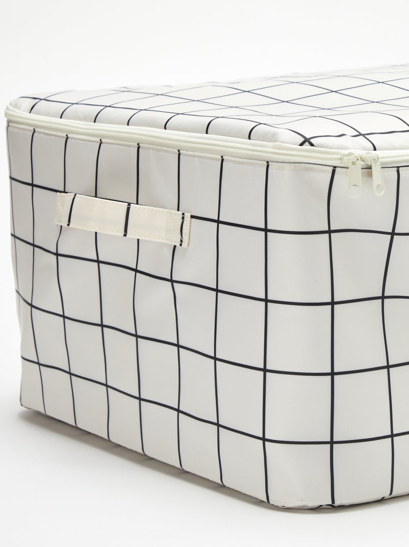 Conjunto de 3 capas de arrumação - Kiabi Home Branco - Kiabi