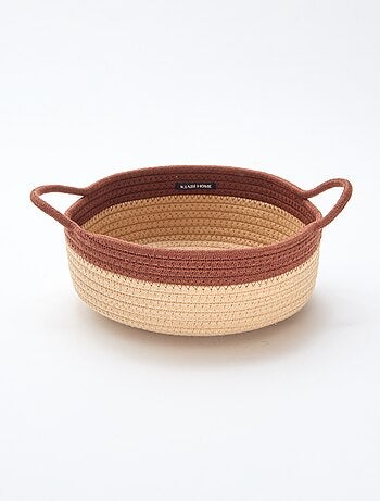 Conjunto de 3 cestos com corda