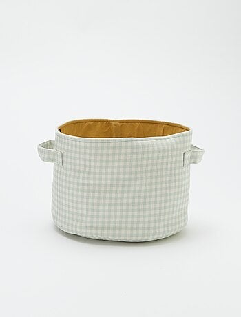 Conjunto de 3 cestos em tecido - Kiabi Home