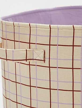 Conjunto de 3 cestos em tecido - Kiabi Home
