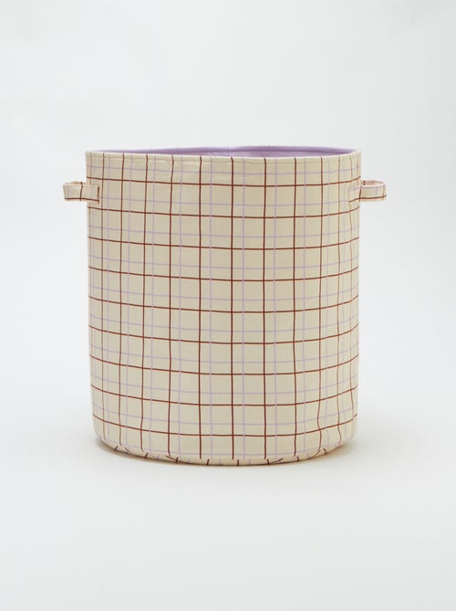 Conjunto de 3 cestos de tecido - Kiabi Home - Kiabi