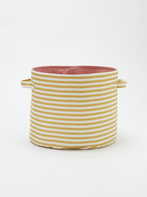 Conjunto de 3 cestos de tecido - Kiabi Home - Kiabi