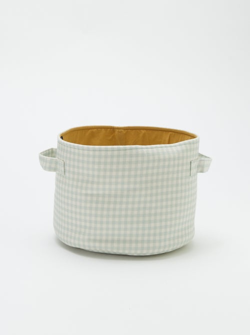 Conjunto de 3 cestos de tecido - Kiabi Home - Kiabi