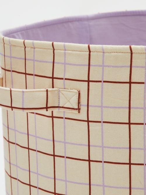 Conjunto de 3 cestos de tecido - Kiabi Home - Kiabi