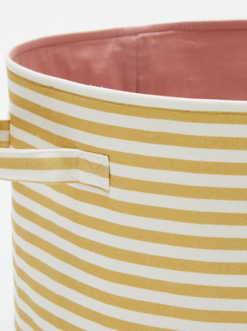 Conjunto de 3 cestos de tecido - Kiabi Home - Kiabi