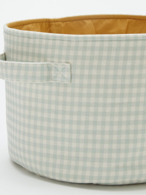 Conjunto de 3 cestos de tecido - Kiabi Home - Kiabi