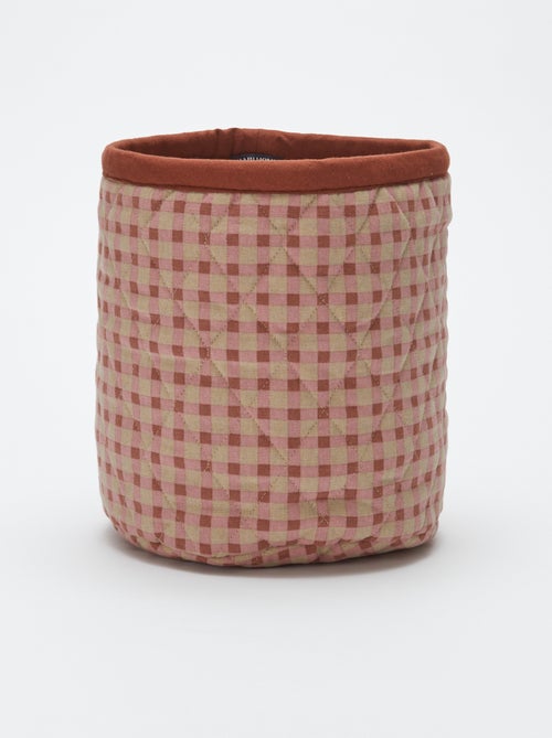 Conjunto de 3 cestos de tecido - Kiabi Home - Kiabi