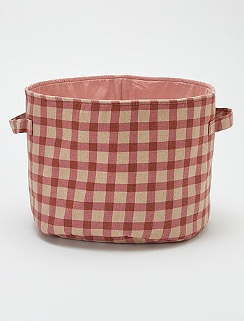 Conjunto de 3 cestos de tecido - Kiabi Home