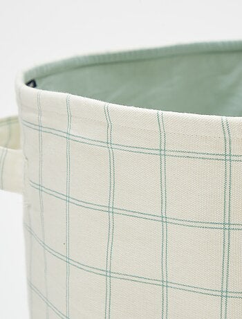 Conjunto de 3 cestos de tecido - Kiabi Home