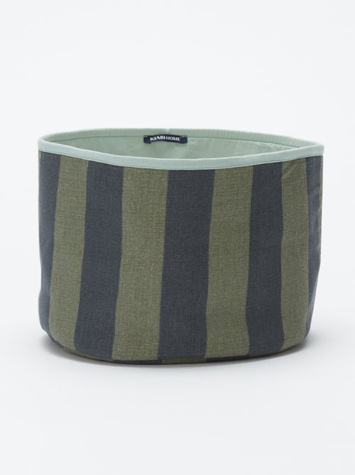 Conjunto de 3 cestos de tecido - Kiabi Home - Kiabi