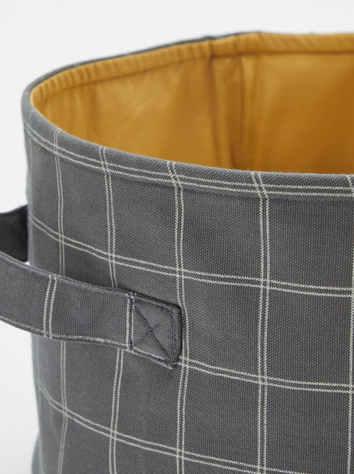 Conjunto de 3 cestos de tecido - Kiabi Home - Kiabi