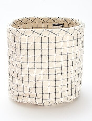 Conjunto de 3 cestos de tecido - Kiabi Home