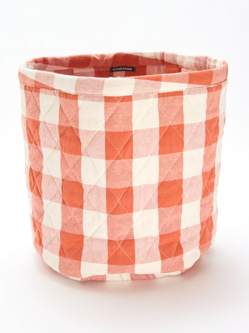 Conjunto de 3 cestos em tecido - Kiabi Home - Kiabi