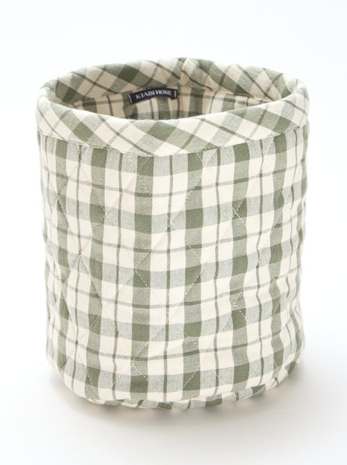 Conjunto de 3 cestos em tecido - Kiabi Home - Kiabi