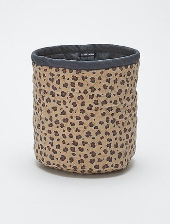 Conjunto de 3 cestos em tecido - Kiabi Home