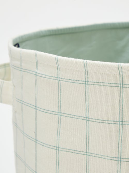 Conjunto de 3 cestos em tecido - Kiabi Home - Kiabi